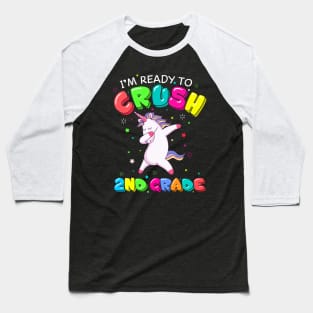 I'm ready to crush 2nd grade dabbing Unicorn Baseball T-Shirt